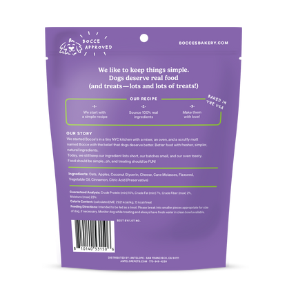 Bocce's Spiced Cider, Soft & Chewy, 6oz