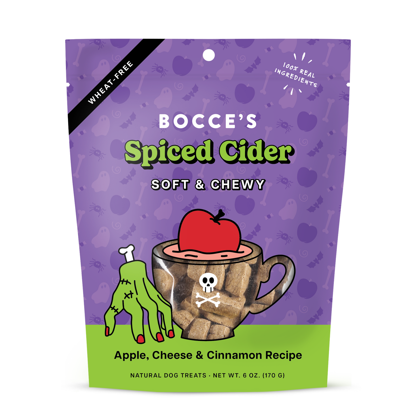 Bocce's Spiced Cider, Soft & Chewy, 6oz