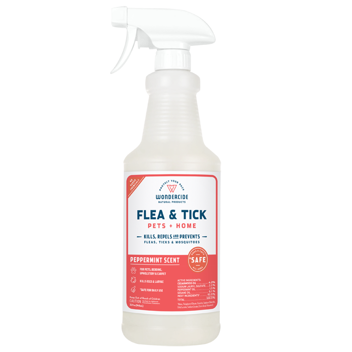 Wondercide Peppermint Flea/Tick/Mosquito Spray - 32 oz