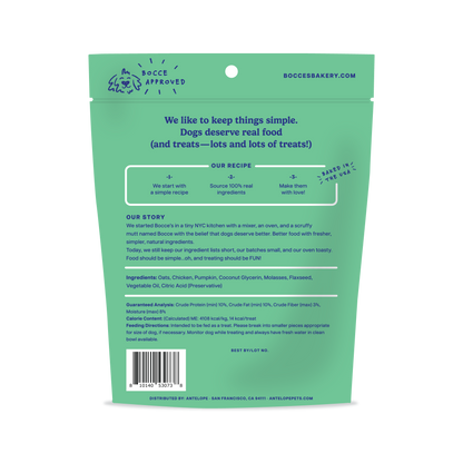 Bocce's Snowman Snacks, Soft & Chewy