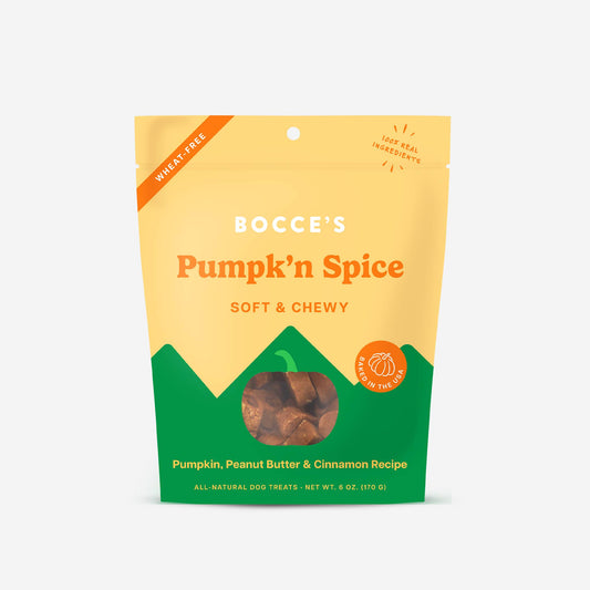 Bocce's Pumpkn Spice Soft & Chewy Treats